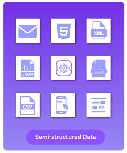 semi structured data